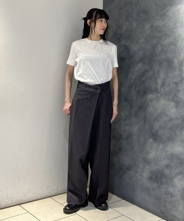 nodokaさんの「BEAMS WOMEN｜SLOANE / コットン天竺  Tシャツ」を使ったコーディネート