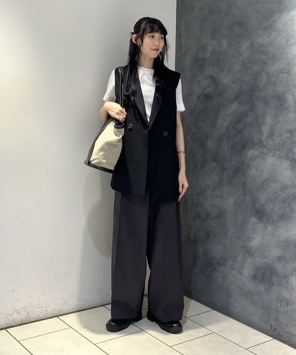 nodokaさんの「BEAMS WOMEN｜SLOANE / コットン天竺  Tシャツ」を使ったコーディネート