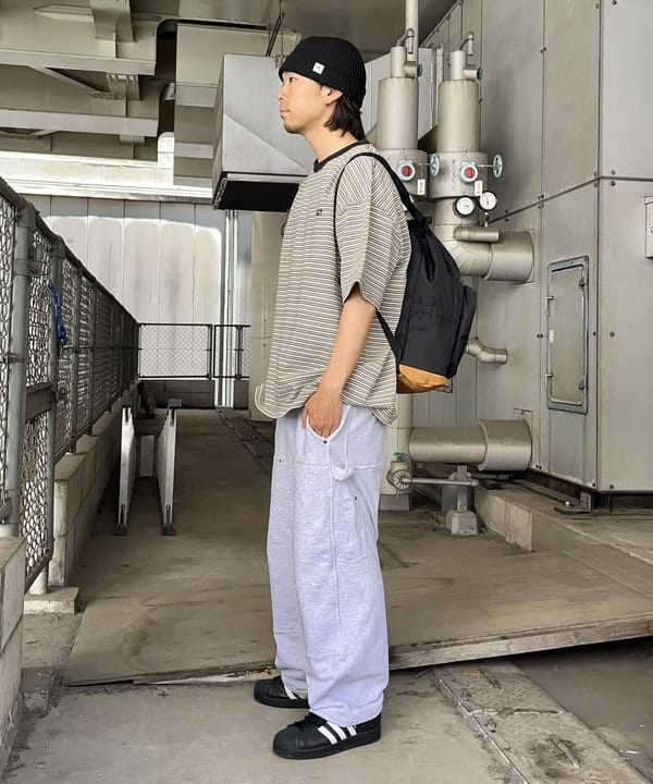 槙山 賢斗さんの「BEAMS WOMEN｜adidas / SUPERSTAR 2 BLACK」を使ったコーディネート