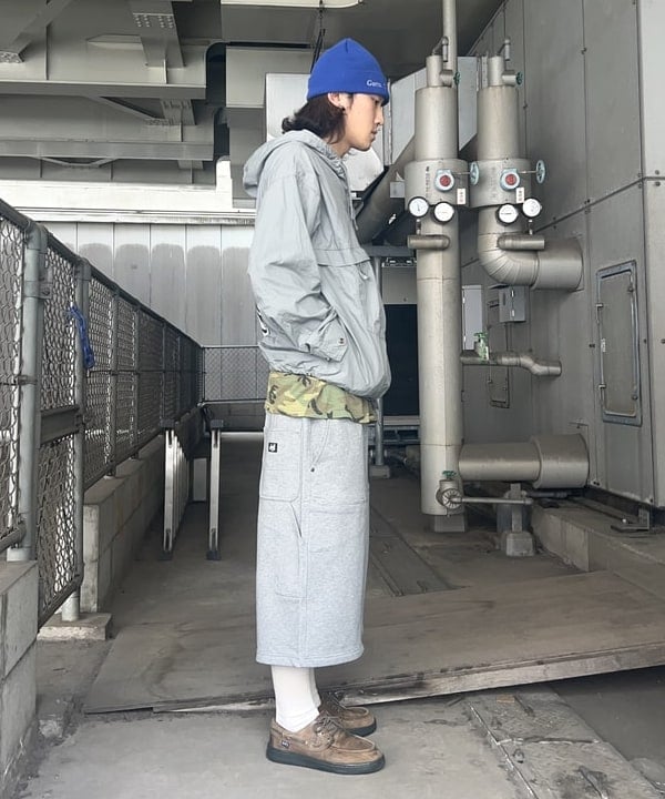 タマイユウトさんの「BEAMS WOMEN｜【別注】NULL TOKYO / SWEAT W-KNEE SHORTS」を使ったコーディネート