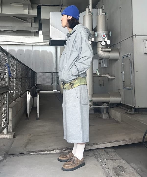 タマイユウトさんの「BEAMS WOMEN｜【別注】NULL TOKYO / SWEAT W-KNEE SHORTS」を使ったコーディネート