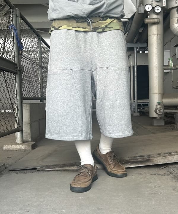 タマイユウトさんの「BEAMS WOMEN｜【別注】NULL TOKYO / SWEAT W-KNEE SHORTS」を使ったコーディネート