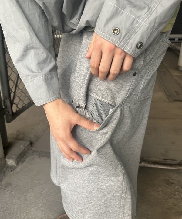 タマイユウトさんの「BEAMS WOMEN｜【別注】NULL TOKYO / SWEAT W-KNEE SHORTS」を使ったコーディネート