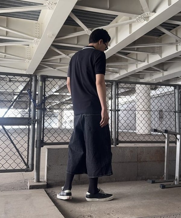 川崎 駿希さんの「BEAMS WOMEN｜5ポケット クウォーターレングス ワイドデニム」を使ったコーディネート