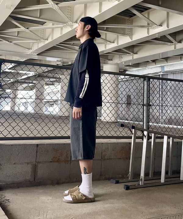 高遠 恒巳さんの「BEAMS WOMEN｜ハーフジップ プルオーバー シャツ」を使ったコーディネート