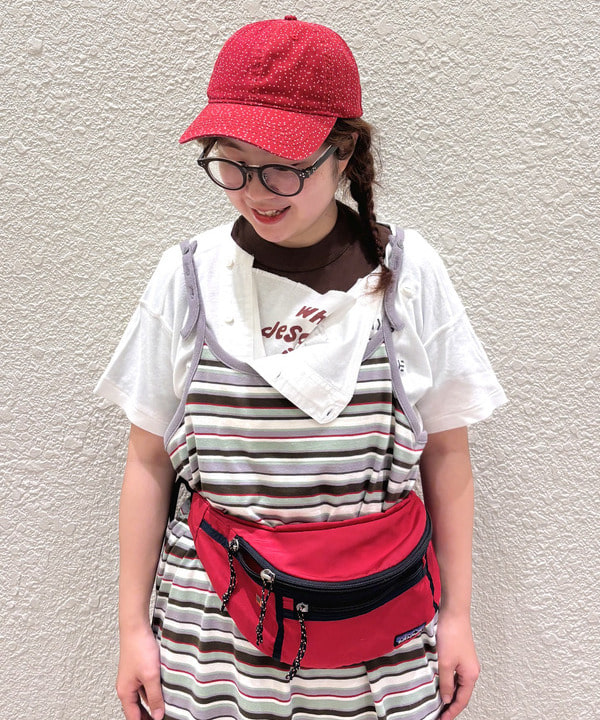 かわい みづきさんの「ロゴ ヘンリーネック ショートスリーブ」を使ったコーディネート