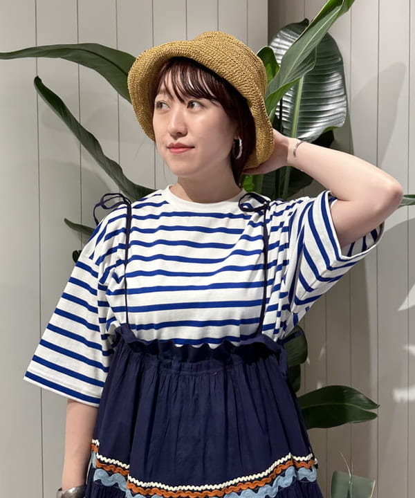 イシイ サオリさんの「BEAMS WOMEN｜レースアップ エスパドリーユ」を使ったコーディネート