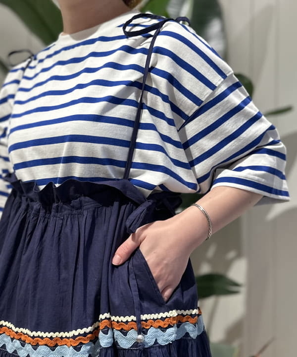 イシイ サオリさんの「BEAMS WOMEN｜レースアップ エスパドリーユ」を使ったコーディネート