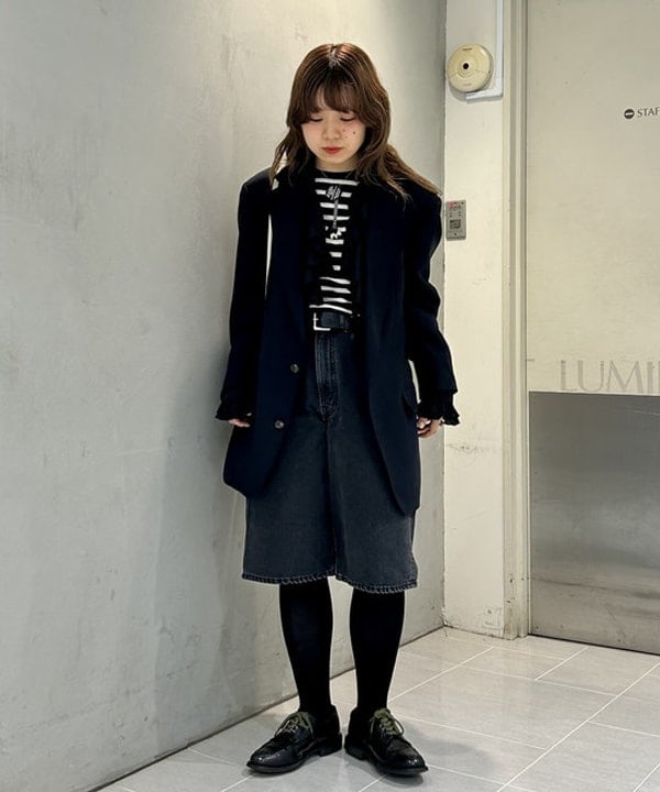 ナツハさんの「BEAMS WOMEN｜maturely / アムンゼン ラッフル ブラウス」を使ったコーディネート