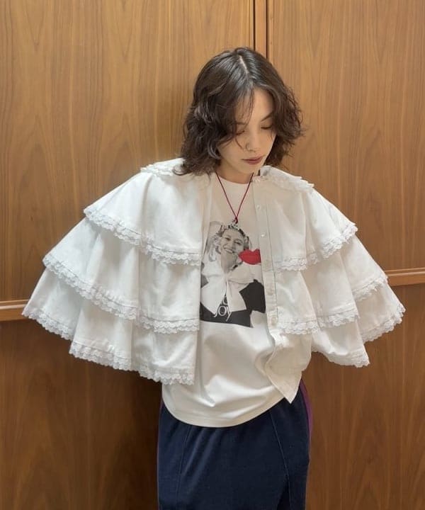 神坂 莉子さんの「BEAMS WOMEN｜サイド ライン イージー パンツ」を使ったコーディネート