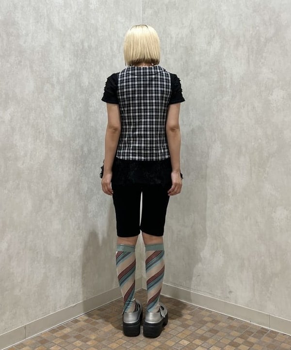 あさひさんの「BEAMS WOMEN｜フリンジ ジャカード キャミソール」を使ったコーディネート