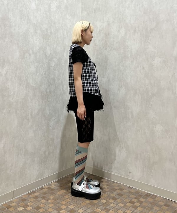 あさひさんの「BEAMS WOMEN｜フリンジ ジャカード キャミソール」を使ったコーディネート