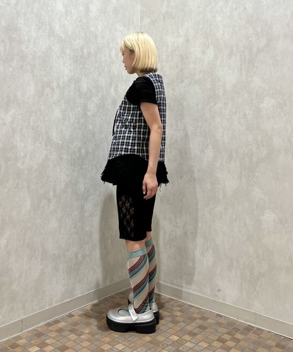 あさひさんの「BEAMS WOMEN｜フリンジ ジャカード キャミソール」を使ったコーディネート