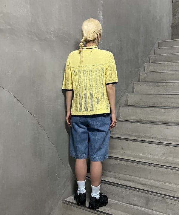 シマダリツコさんの「BEAMS WOMEN｜FARAH / No Tuck Wide Shorts」を使ったコーディネート