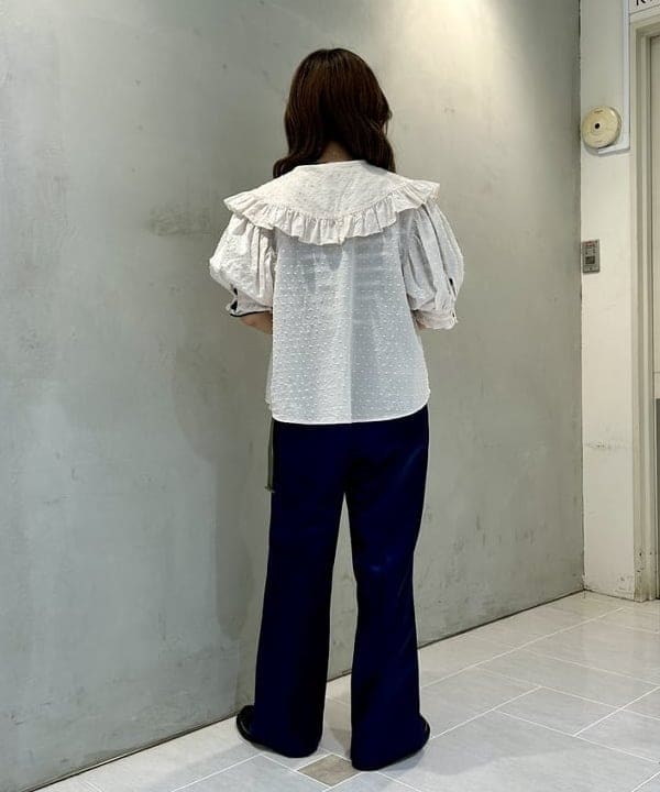 ナツハさんの「BEAMS WOMEN｜ポリエステル シャンタン パンツ」を使ったコーディネート