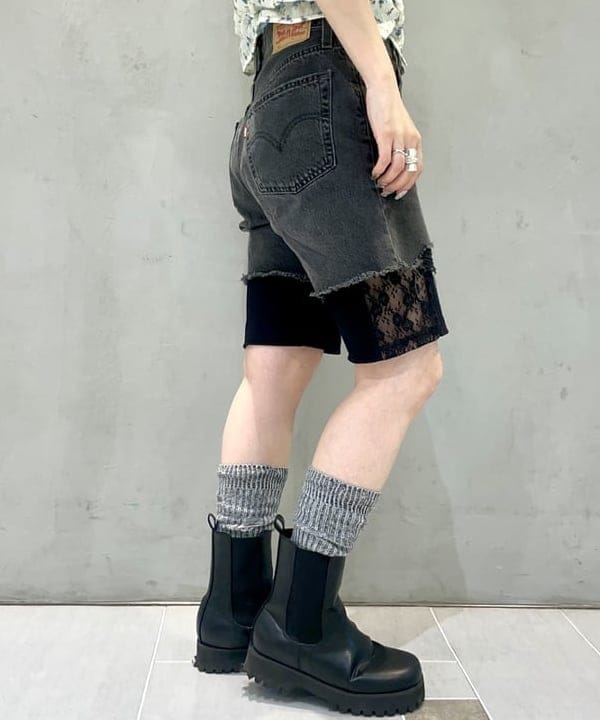 カタヤマ アヤさんの「BEAMS WOMEN｜【別注】PICCADILLY / RIB TEE」を使ったコーディネート