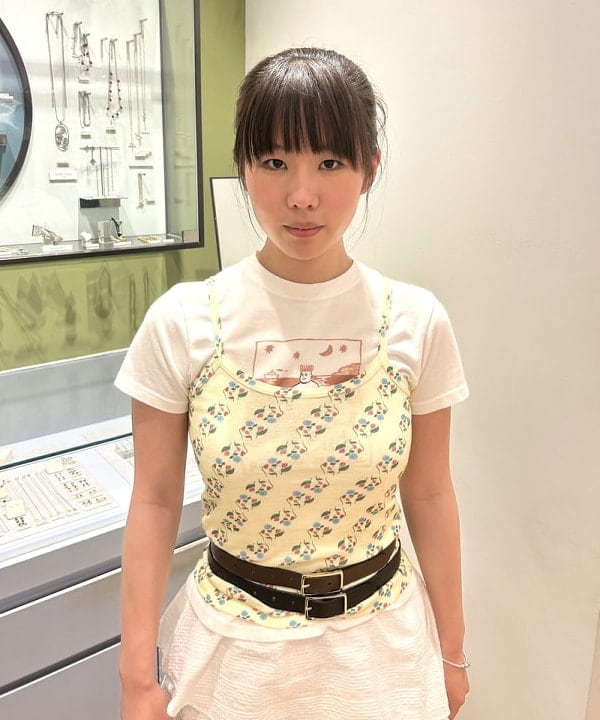 ヒナさんの「BEAMS WOMEN｜サッカー チェック ティアード スカート」を使ったコーディネート