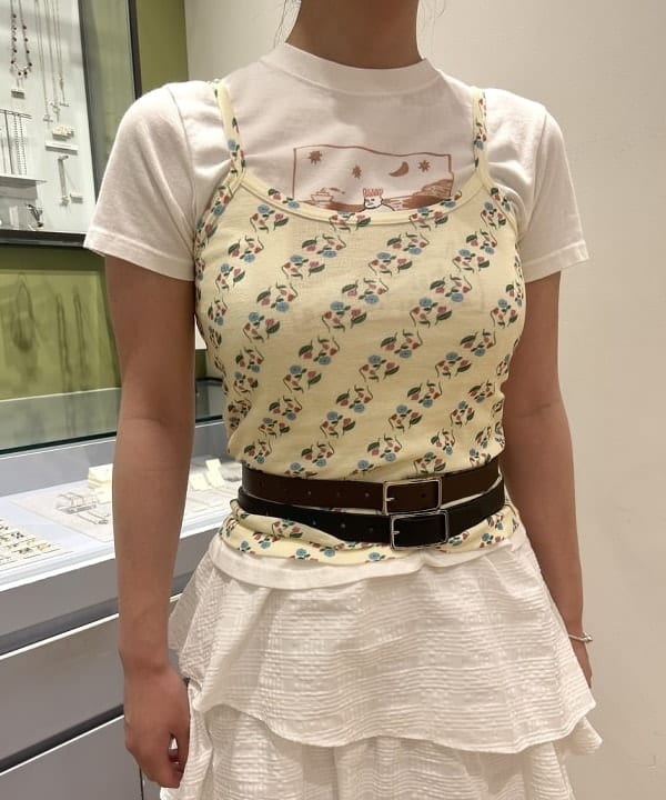 ヒナさんの「BEAMS WOMEN｜サッカー チェック ティアード スカート」を使ったコーディネート