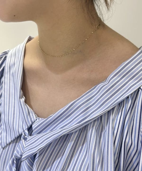 仙田 こころさんの「BEAMS WOMEN｜Ray BEAMS / K10 マリーナチェーン ネックレス」を使ったコーディネート