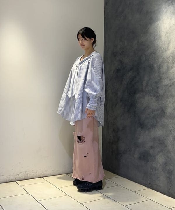 仙田 こころさんの「BEAMS WOMEN｜Ray BEAMS / K10 マリーナチェーン ネックレス」を使ったコーディネート