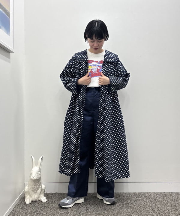 葵さんの「BEAMS WOMEN｜ポリエステル シャンタン パンツ」を使ったコーディネート