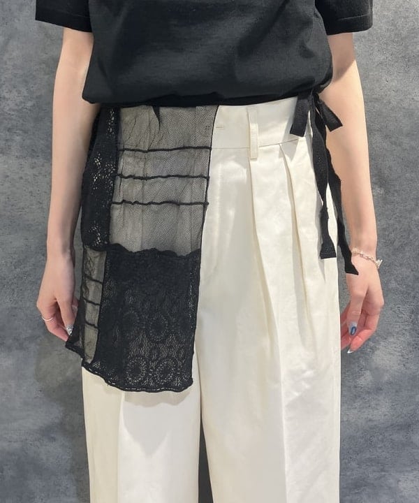 nodokaさんの「BEAMS WOMEN｜パッチワーク レース エプロン」を使ったコーディネート