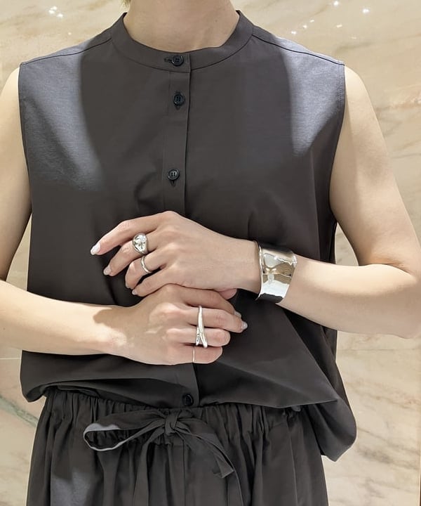 AONO SHIKAMAさんの「BEAMS WOMEN｜ウエストリボン ドライ パンツ」を使ったコーディネート