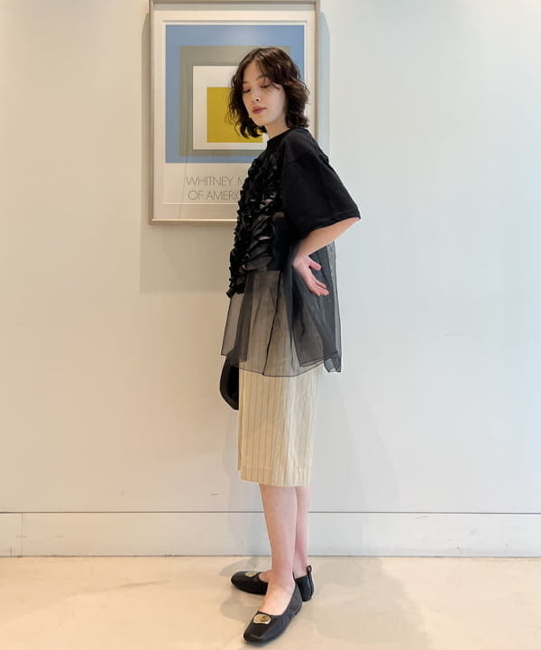 神坂 莉子さんの「BEAMS WOMEN｜RBS / モチーフ ミニ バッグ」を使ったコーディネート