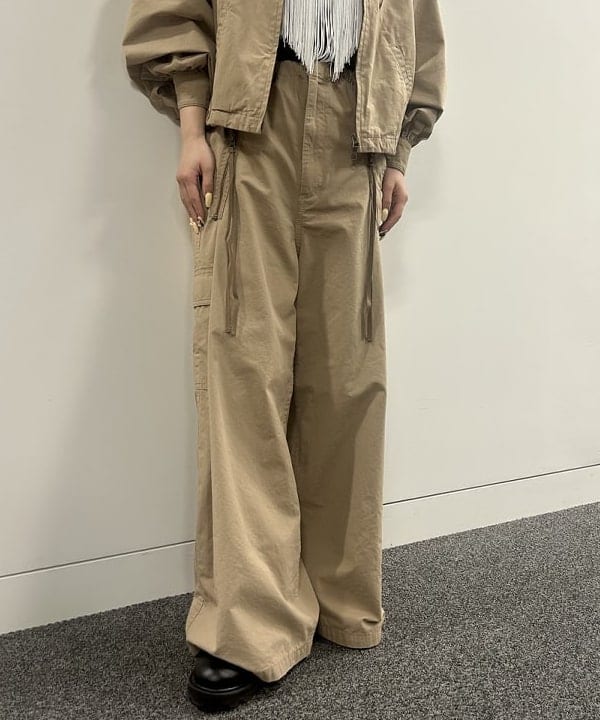 ando naoさんの「BEAMS WOMEN｜【別注】Wrangler &times; maturely / フリンジ ショートスリーブ Tシャツ」を使ったコーディネート