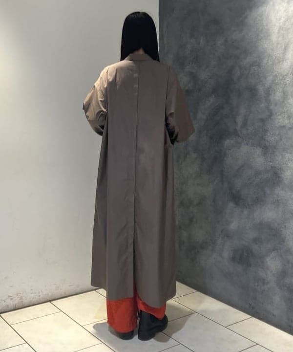 OSUMIさんの「BEAMS WOMEN｜バックオープン シャツワンピース」を使ったコーディネート