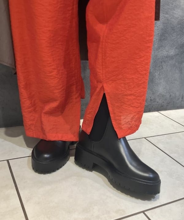 OSUMIさんの「BEAMS WOMEN｜バックオープン シャツワンピース」を使ったコーディネート