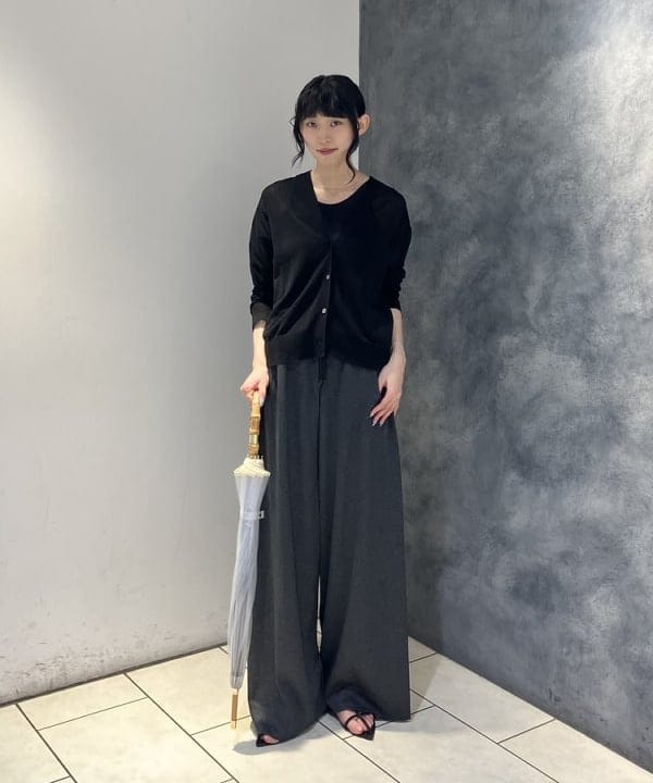 nodokaさんの「BEAMS WOMEN｜丸胴 テレコ タンクトップ」を使ったコーディネート