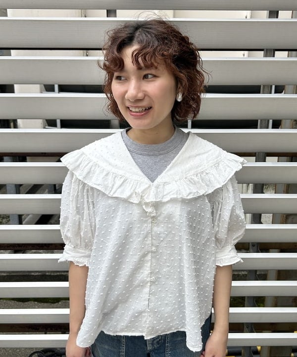 まつむさんの「BEAMS WOMEN｜クリア レンズ 25SS」を使ったコーディネート