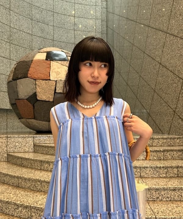 大槻 まひろさんの「BEAMS WOMEN｜PHILIPPE AUDIBERT / Max ブレスレット」を使ったコーディネート