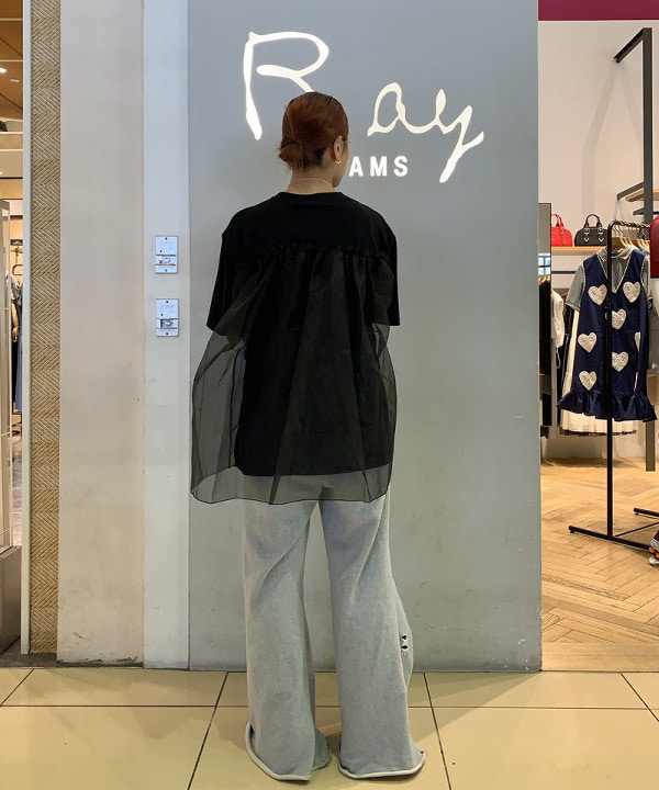 れいなさんの「BEAMS WOMEN｜ダメージ スウェット パンツ」を使ったコーディネート