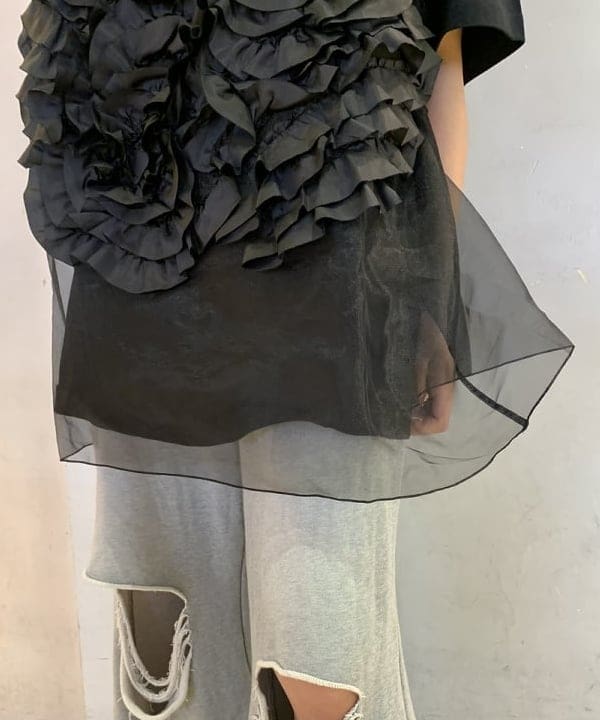 れいなさんの「BEAMS WOMEN｜ダメージ スウェット パンツ」を使ったコーディネート