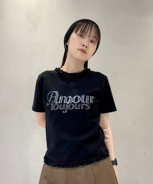 カタヤマ アヤさんの「BEAMS WOMEN｜シアー ハイソックス」を使ったコーディネート