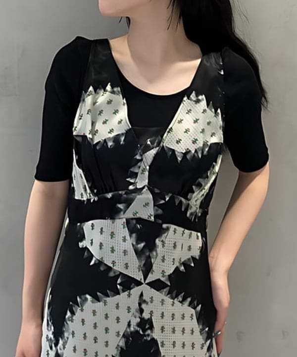 須賀さんの「BEAMS WOMEN｜メッシュ シャイニー バッグ」を使ったコーディネート