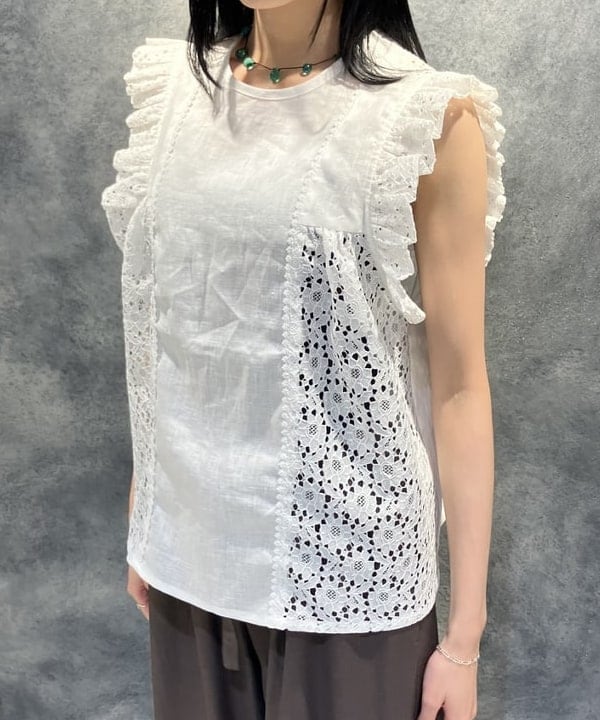 nodokaさんの「BEAMS WOMEN｜ウエストリボン ドライ パンツ」を使ったコーディネート