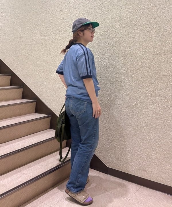 かわい みづきさんの「BRIEFING &times; BEAMS BOY / 別注 ヘルメット バッグ」を使ったコーディネート