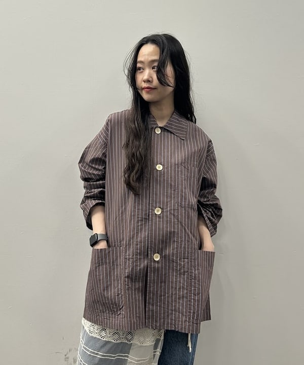 清水 彩乃さんの「BEAMS WOMEN｜【別注】orSlow / No.8 DENIM NEW」を使ったコーディネート