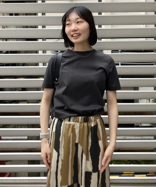 Kanaeさんの「BEAMS WOMEN｜シックプリント パンツ」を使ったコーディネート