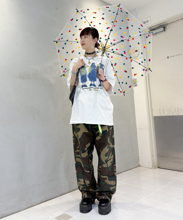 りかちょび/岸本梨佳さんの「BEAMS WOMEN｜レース アップ ミニ バッグ」を使ったコーディネート