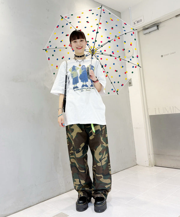 りかちょび/岸本梨佳さんの「BEAMS WOMEN｜レース アップ ミニ バッグ」を使ったコーディネート