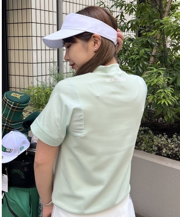BEAMS GOLF（ビームス ゴルフ）ORANGE LABEL / 襟付き 裏毛プル