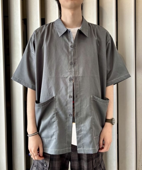 うえきんぐさんの「ステッチ イージーシャツ」を使ったコーディネート