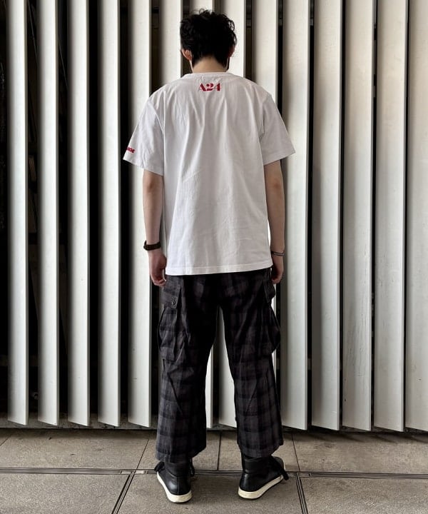 うえきんぐさんの「ステッチ イージーシャツ」を使ったコーディネート