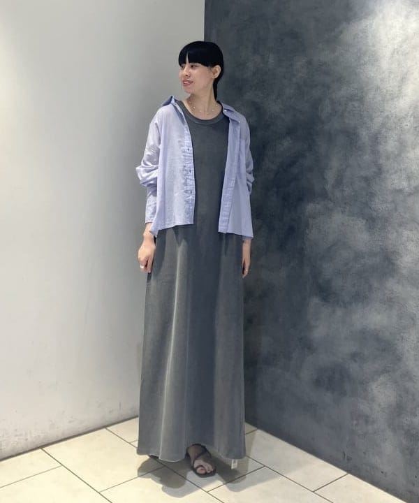 OSUMIさんの「BEAMS WOMEN｜KHADI オーバー ショート シャツ」を使ったコーディネート