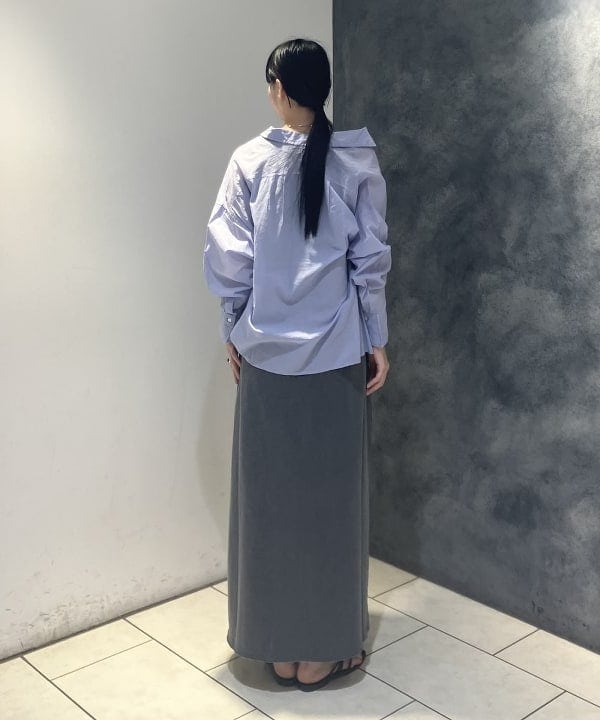 OSUMIさんの「BEAMS WOMEN｜KHADI オーバー ショート シャツ」を使ったコーディネート