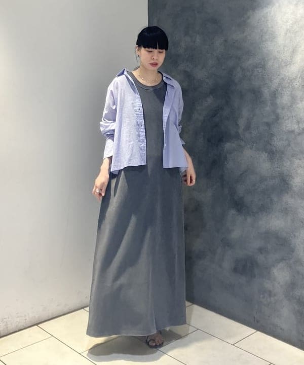 OSUMIさんの「BEAMS WOMEN｜KHADI オーバー ショート シャツ」を使ったコーディネート